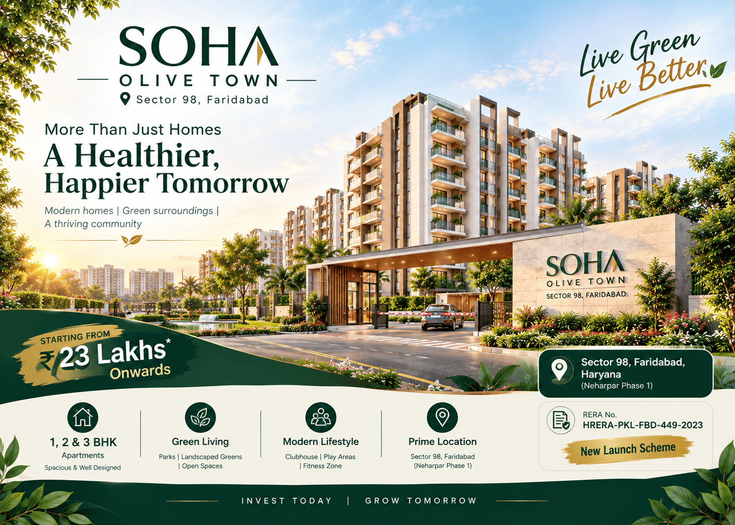 Soha Wonder Walk Sector 88 Faridabad - Premium Residential Plots